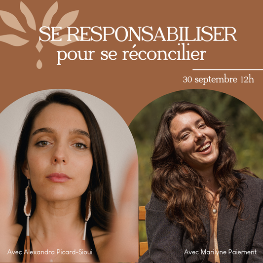 30 septembre - Atelier - Se responsabiliser pour se réconcilier